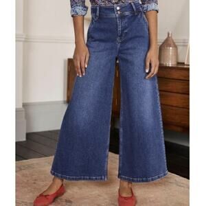 Boden Wide Leg Jeans Size 8